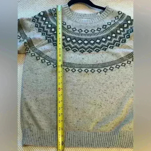 Weatherproof Vintage Ladies' Fairisle Sweater size large - Picture 3 of 6